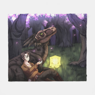 Sakura Saison Fleecedecke