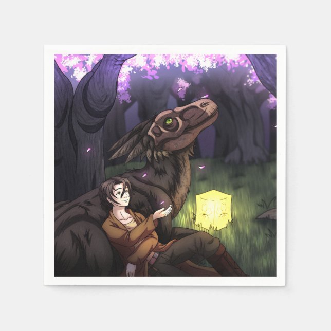 Sakura Saison Serviette (Vorderseite)