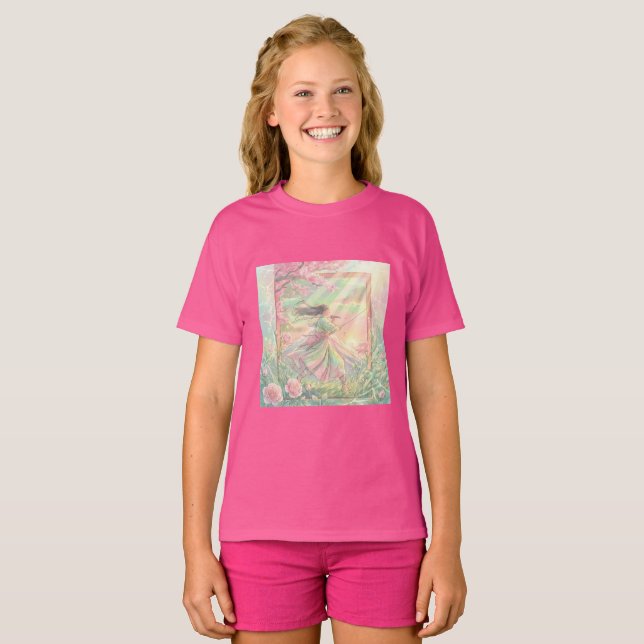 Sakura Samurai japanisches T-Shirt (Vorne ganz)