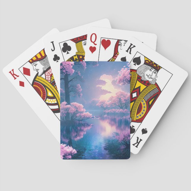 Sakura Serenade, Abend Melodien am Fluss Spielkarten (Rückseite)