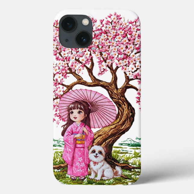 Sakura Serenity Case-Mate iPhone Hülle (Rückseite)