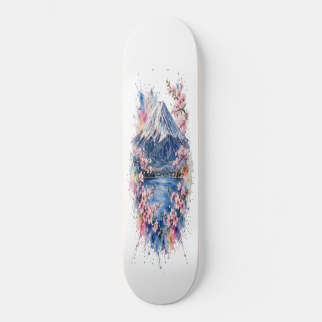 Sakura Skateboard (Vorderseite)