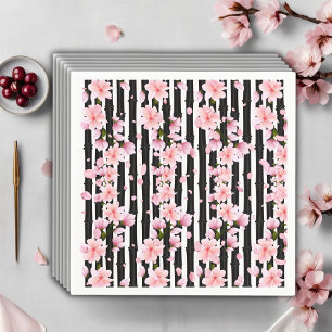 Sakura Spring Cherry Blossoms Babydusche Serviette