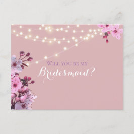 Sakura Theme Einladungspostkarte