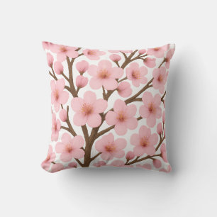 Sakura Throw Pillow Kissen