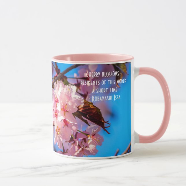 Sakura Tree in rosa Blüte Tasse (Rechts)