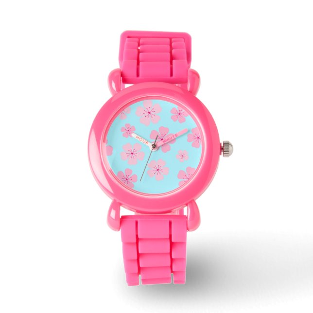 Sakura-Uhr Armbanduhr (Vorderseite)