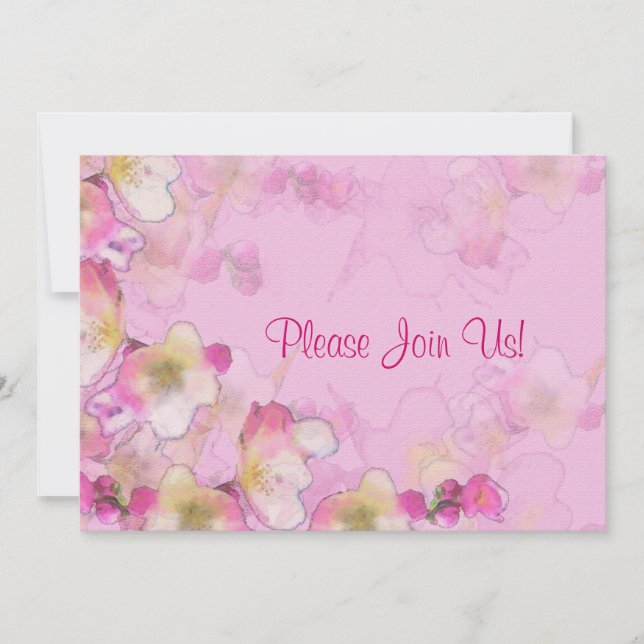 Sakura Wedding Einladung (Vorderseite)