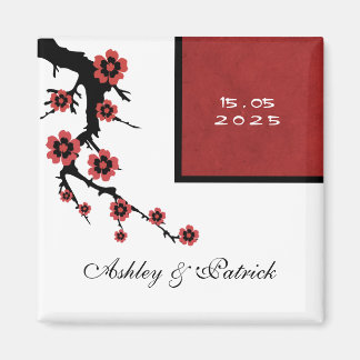 Sakura Wedding Magnet