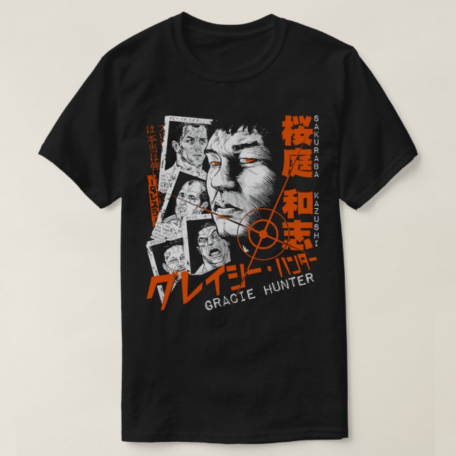 Sakuraba Gracie Hunter Essential T Shirt Copy (Design vorne)