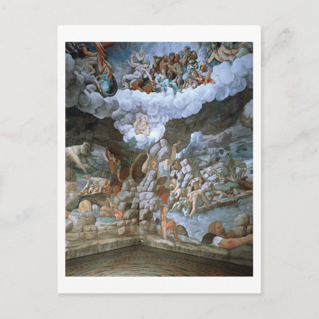 Sala dei Giganti (fresco) (siehe auch 78482-88) Postkarte (Vorderseite)
