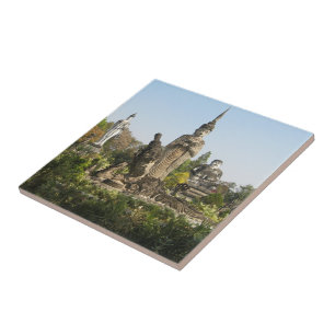 Sala Keo Kou, Nong Khai, Thailand Fliese