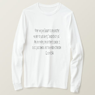 Salaam Message T - Shirt