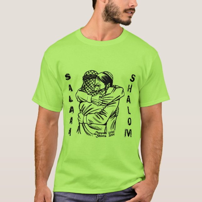 Salaam Shalom T-Shirt (Vorderseite)