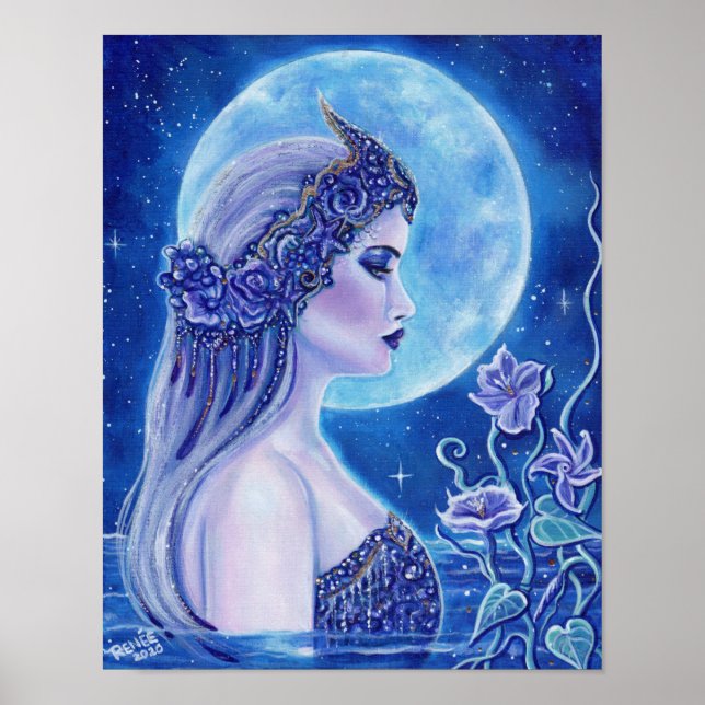 Salacia Göttin des Meeres Von Renee L Lavoie Poster (Vorne)