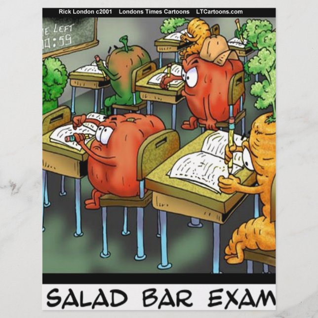 Salad Bar Exam Funny (Vorderseite)