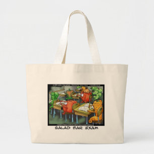 Salad Bar Exam Funny Gifts T-Shirts Tasse & mehr Jumbo Stoffbeutel