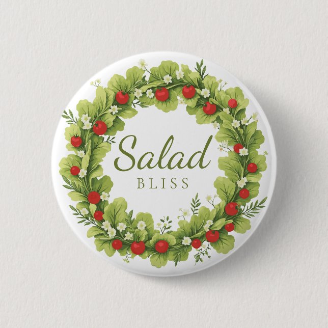 Salad Bliss Button (Vorderseite)