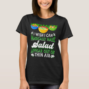 Salad Magic Healthy Food Gemüse Veggies Foodi T-Shirt
