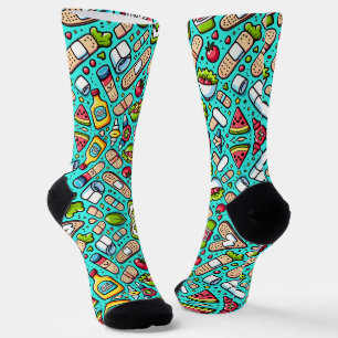 Salad Wound Dressing Socken