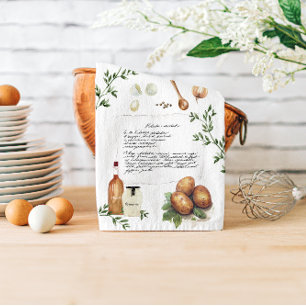 Salade de pommes de terre Serviettes de thé de r