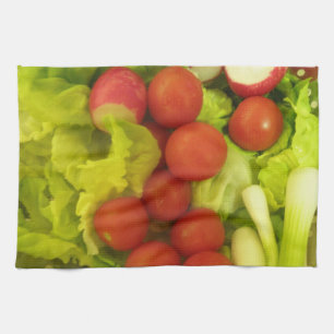Salade Légumes Serviette de cuisine