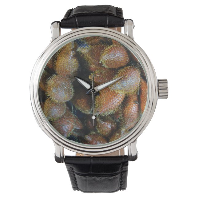 Salak [Schlangenfrucht] Armbanduhr (Vorderseite)