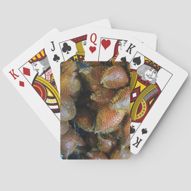 Salak [Schlangenfrucht] Spielkarten (Rückseite)
