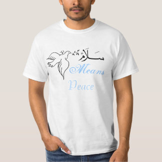 salam bedeutet Frieden T-Shirt