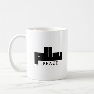 Salam Frieden Arabische Kalligrafie Kaffeetasse