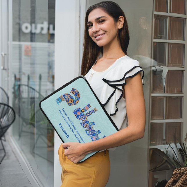 Salam | Jubiläum Persische Geschenke für Freundin Laptopschutzhülle (Salam | Anniversary Persian Gifts for Girlfriend)