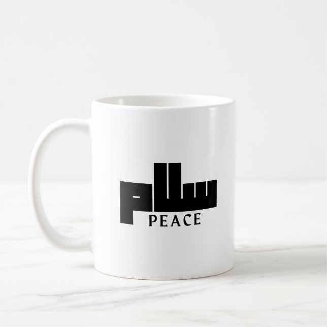 Salam Peace Arabische Kalligrafie Kaffeetasse (Links)