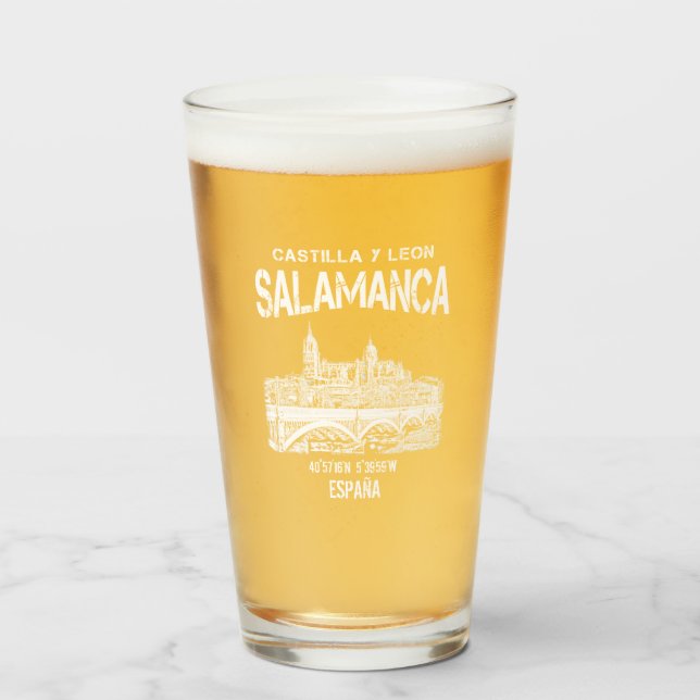 Salamanca / Kastilien und Leon, Spanien Glas (Vorne (Gefüllt))