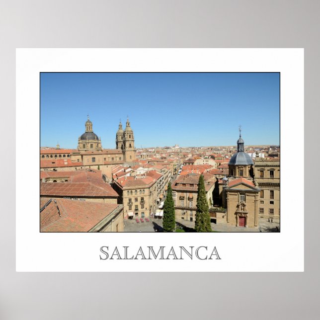 Salamanca, Spanien Poster (Vorne)