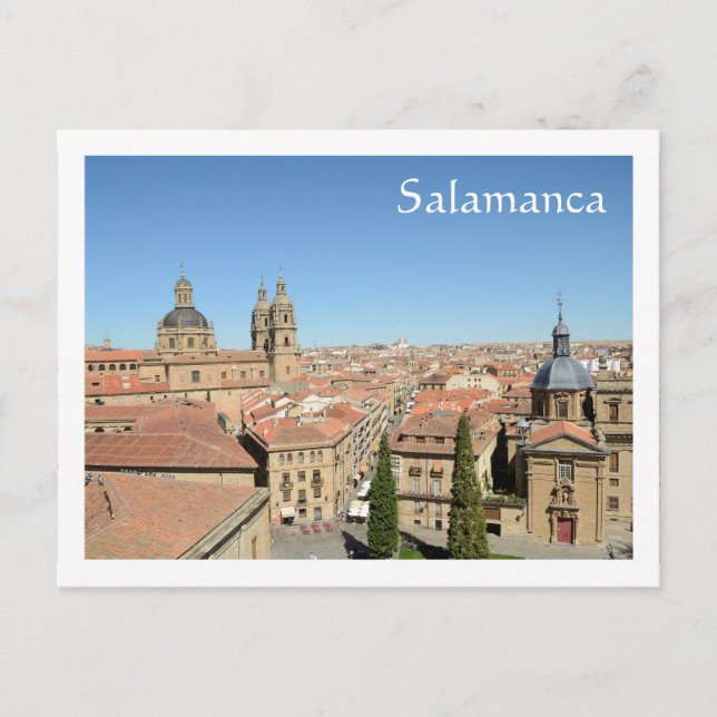 Salamanca, Spanien Postkarte (Vorderseite)