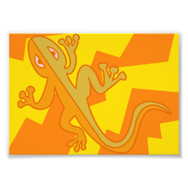 Salamander Foto Print (Vorne)