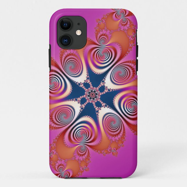 Salamander - Fraktal Art Case-Mate iPhone Hülle (Rückseite)