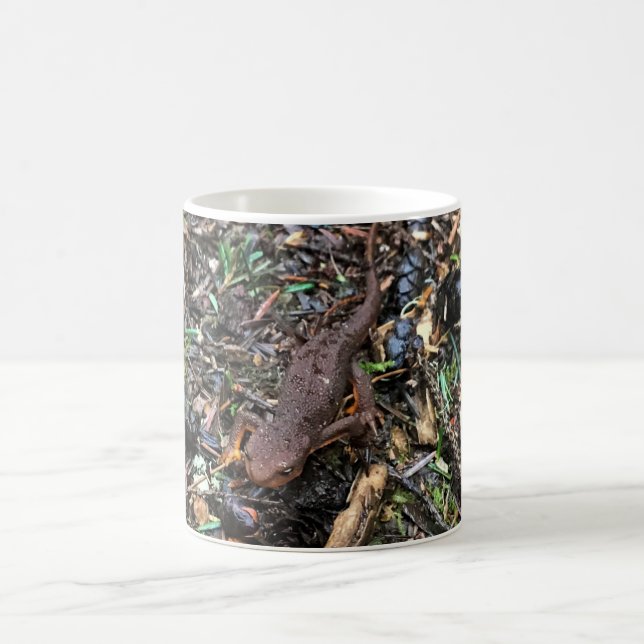 Salamander im Wald, Washington Kaffeetasse (Mittel)