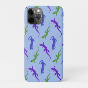 Salamander in Blau, Grün und Lila Case-Mate iPhone Hülle