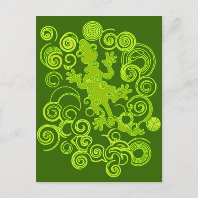 Salamander Postkarte (Vorderseite)