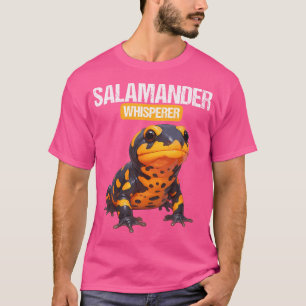 Salamander Whisperer Salamanders Feuer Salamander T-Shirt