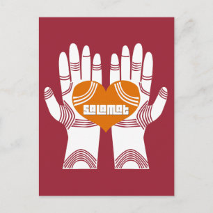 Salamat Postkarte