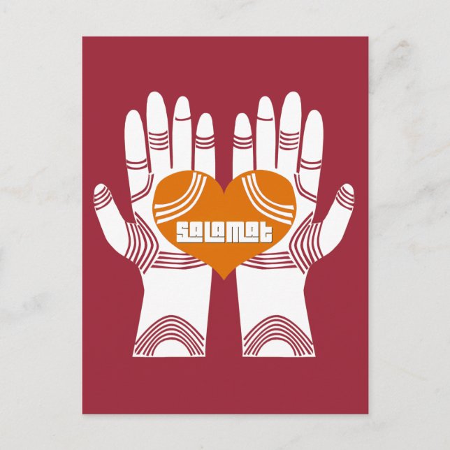Salamat Postkarte (Vorderseite)