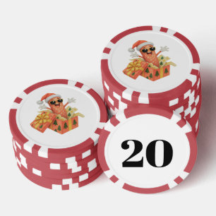 Salami-brate die Feiertage! Pokerchips