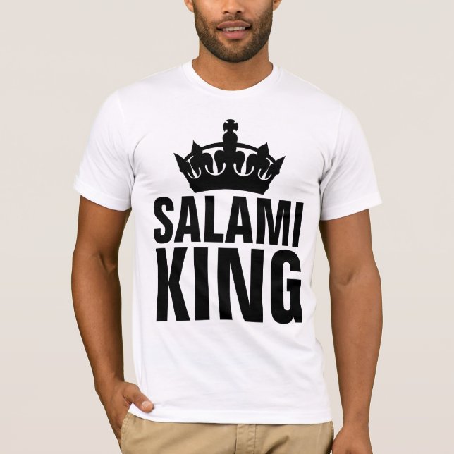 SALAMI KING Papa T - Shirt (Vorderseite)