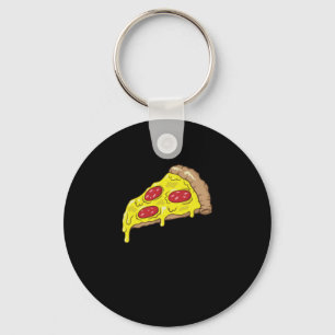 Salami Pizza Schlüsselanhänger