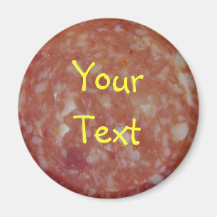Salami-Scheibe Magnet