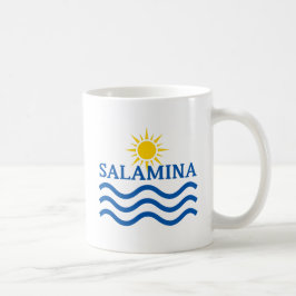 SALAMINA Griechenland, Sun Waves Kaffeetasse