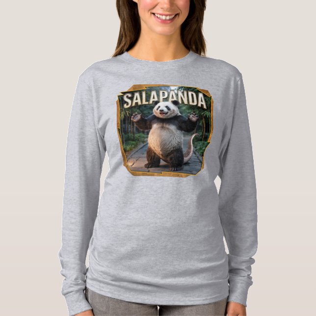 Salapanda Fotografischer Combo Kreatur Witzig T-Shirt (Vorderseite)