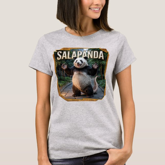 Salapanda Fotografischer Combo Kreatur Witzig T-Shirt (Vorderseite)